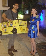 The Magic School Bus Homemade Costume
