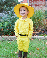 The Man in the Yellow Hat Homemade Costume
