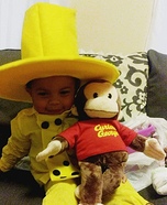 The Man in The Yellow Hat Costume
