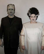 The Monster and his Bride Homemade Costume