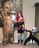 The Nightmare Before Christmas Family Homemade Costume