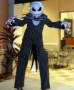 The Nightmare Before Christmas Jack Skellington Homemade Costume
