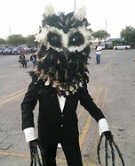The Owl Man Homemade Costume