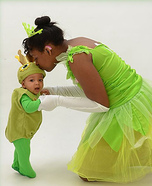 The Princess and the Little Frog Prince Homemade Costume