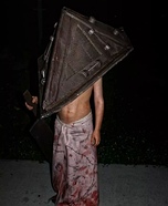 The Pyramid Head Kid Homemade Costume