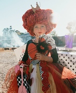 The Queen of Hearts Homemade Costume