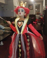 The Red Queen of Hearts Costume