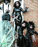 The Scissorhand Edwards Family Homemade Costume