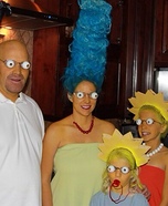 The Simpsons Family Costume