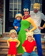The Simpsons Family Costume