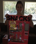 The Snack Machine Homemade Costume
