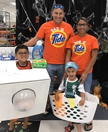 The Tide Family Homemade Costume