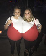 DIY couples costume - The Twins Adult Costume
