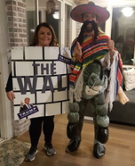 The Wall & the Mexican Homemade Costume