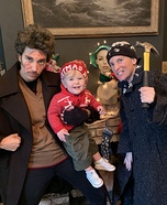 The Wet Bandits and Kevin Homemade Costume