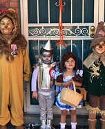 The Wizard of Oz Crew Homemade Costume