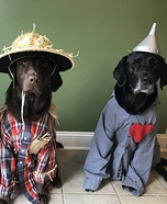 The Wizard of Oz Dogs Homemade Costume