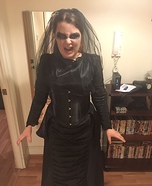 The Woman in Black Homemade Costume