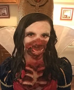 The Zombie Queen Homemade Costume