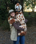 The ZooKeeper and her Giraffe Homemade Costume
