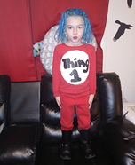 Thing 1 Homemade Costume