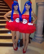 Homemade Thing 1 & Thing 2 Costume
