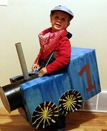 DIY Thomas the Train Conductor Costume
