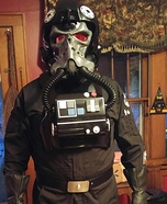 TIE Pilot from Hell Homemade Costume