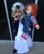 Tiffany the Bride of Chucky Homemade Costume