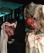Headless Bride and Groom Homemade Costumes