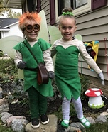 Tinkerbell & Bobble Homemade Costume