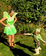 Tinkerbell & Peter Pan Homemade Costume