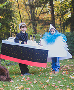Titanic and Iceberg Homemade Costume