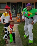 To Infinity and Beyond Toy Story Family Costume