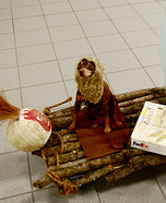 Tom Hanks from Castaway Dog Homemade Costume