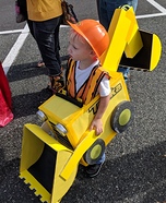 Tonka Backhoe Truck Homemade Costume