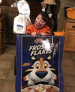 Tony the Tiger Homemade Costume