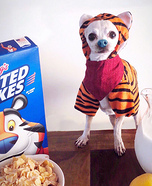 Tony the Tiger Dog Homemade Costume