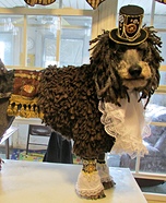 Top Hat Steam Punk Dog Homemade Costume