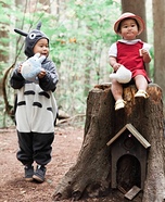 Totoro & Mei Homemade Costume