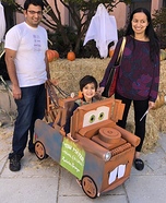Tow Mater Homemade Costume