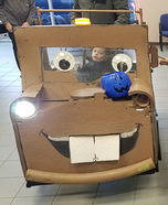 Tow Mater Homemade Costume