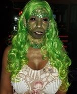 Toxic Mermaid Homemade Costume