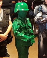 Toy Army Man Costume DIY