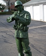 DIY Toy Soldier Costume
