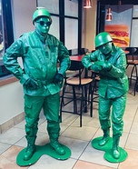 Toy Soldiers Couple Homemade Costume