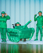 Toy Soldiers Family Homemade Costume