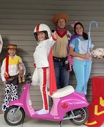 Toy Story 4 Family Homemade Costume