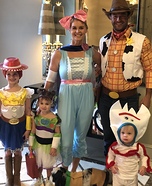 Toy Story 4 Family Homemade Costume