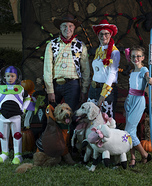 Toy Story Family Homemade Costume